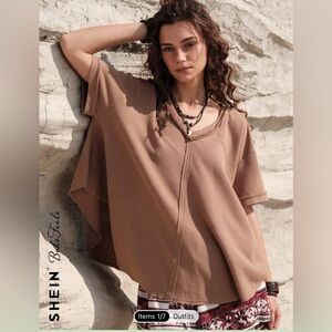 SHEIN oversized blouse